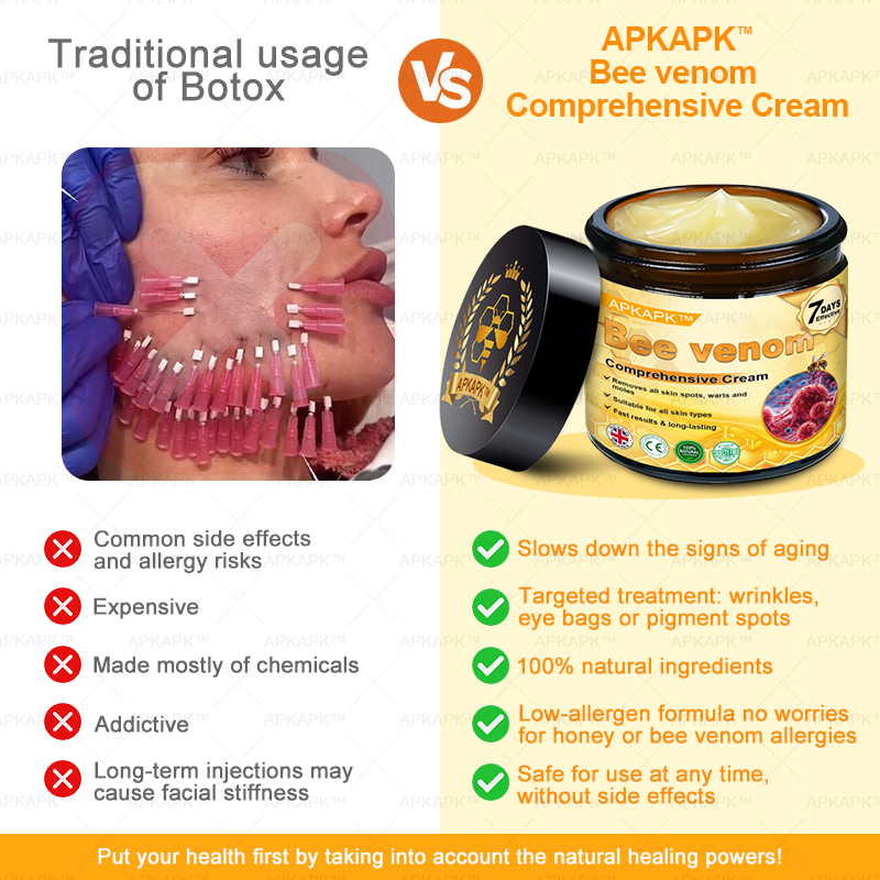 𝐌𝐇𝐑𝐀 𝖮𝖿𝖿𝗂𝖼𝗂𝖺𝗅 𝖲𝗍𝗈𝗋𝖾 👨⚕️ Made and Shipped from UK ✨✨ APKAPK® Bee venom Comprehensive Cream 🔥 LAST DAY 80% OFF 💎💎💎