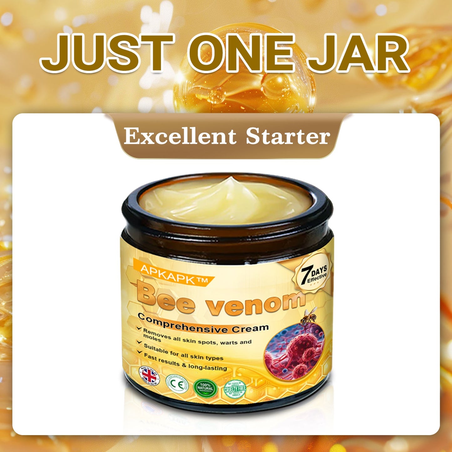 𝐌𝐇𝐑𝐀 𝖮𝖿𝖿𝗂𝖼𝗂𝖺𝗅 𝖲𝗍𝗈𝗋𝖾 👨⚕️ Made and Shipped from UK ✨✨ APKAPK® Bee venom Comprehensive Cream 🔥 LAST DAY 80% OFF 💎💎💎